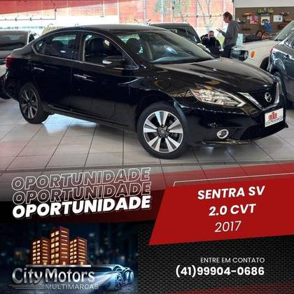 NISSAN SENTRA 2.0 SV 16V FLEXSTART 4P AUTOMÁTICO NISSAN SENTRA 2.0 SV 16V FLEXSTART 4P AUTOMÁTICO